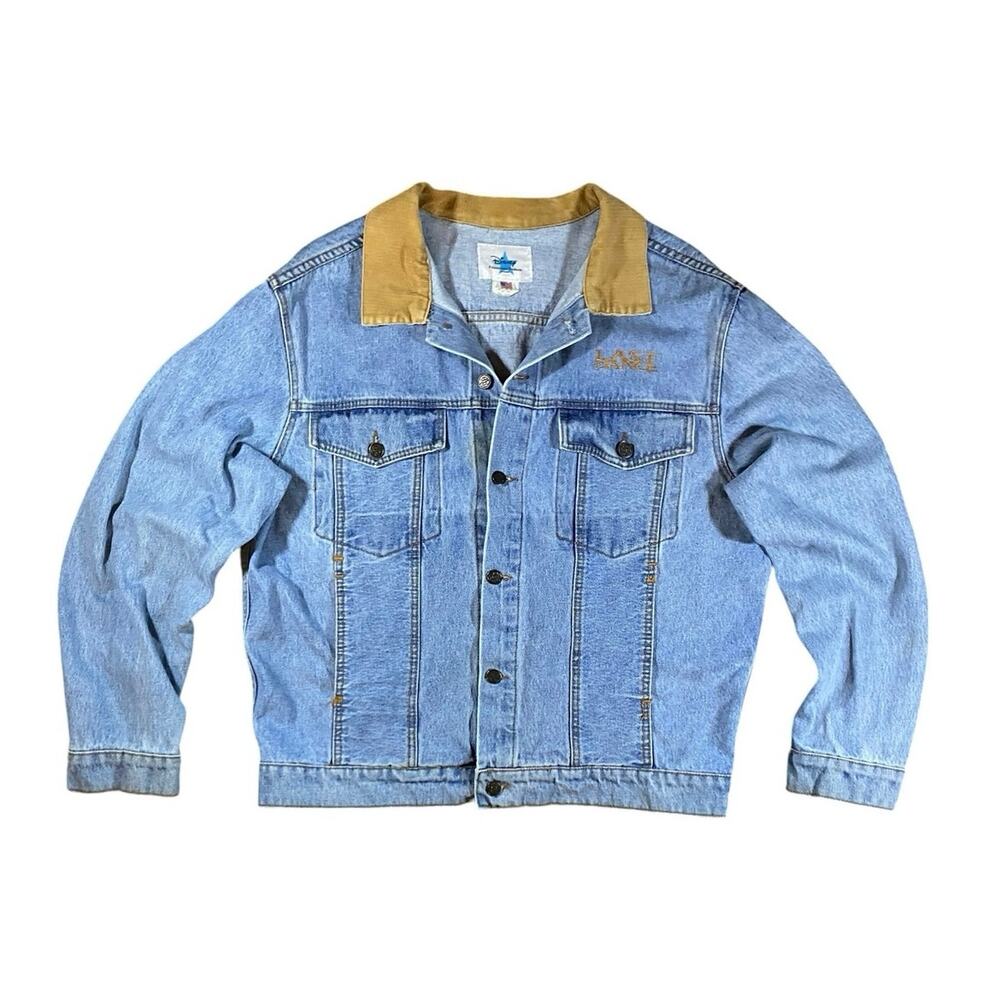 Vintage 90s Disney Promotionals Last Dance Denim Jacket - L